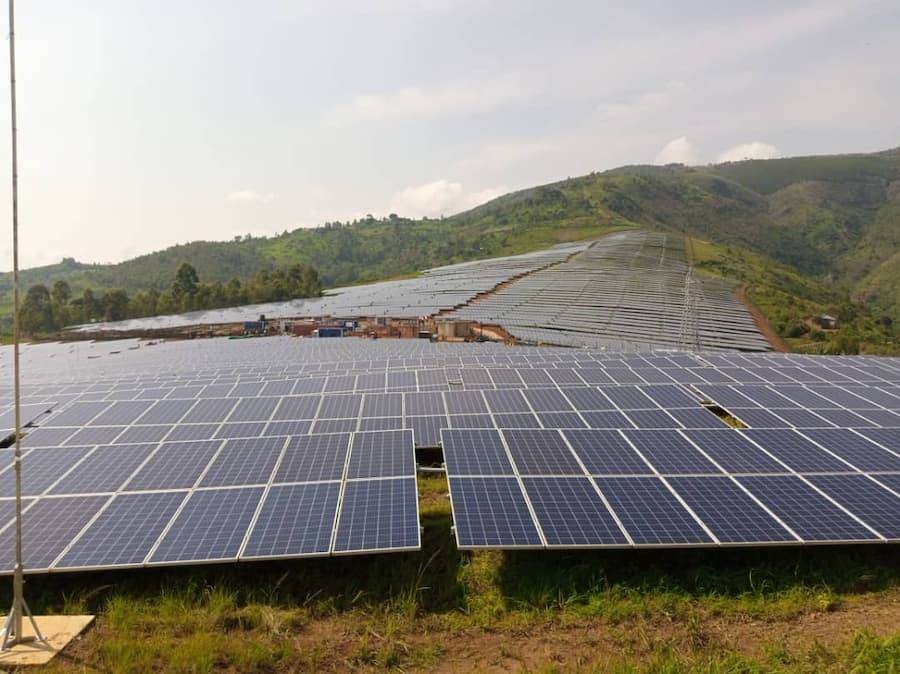 Mubuga solar plant, Gitega province, Burundi